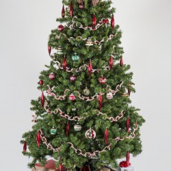Christmas tree garland